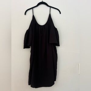 Cold Shoulder French Connection Black Dress